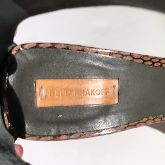Reed Krakoff Atlas Ankle Strap Sandals - Picture 7 of 12